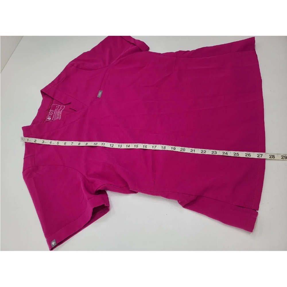 Figs Flo Scrub Top Raspberry Sorbet Size XL Womens - Picture 4 of 4